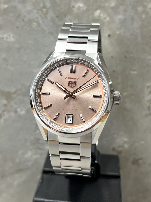 TAG Heuer Carrera Date 36mm mit Diamanten
