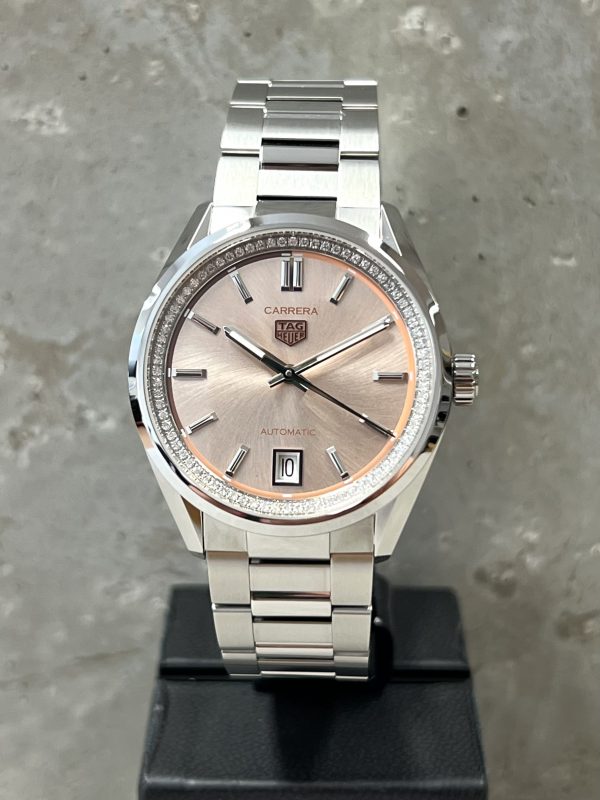 TAG Heuer Carrera Date 36mm mit Diamanten 2