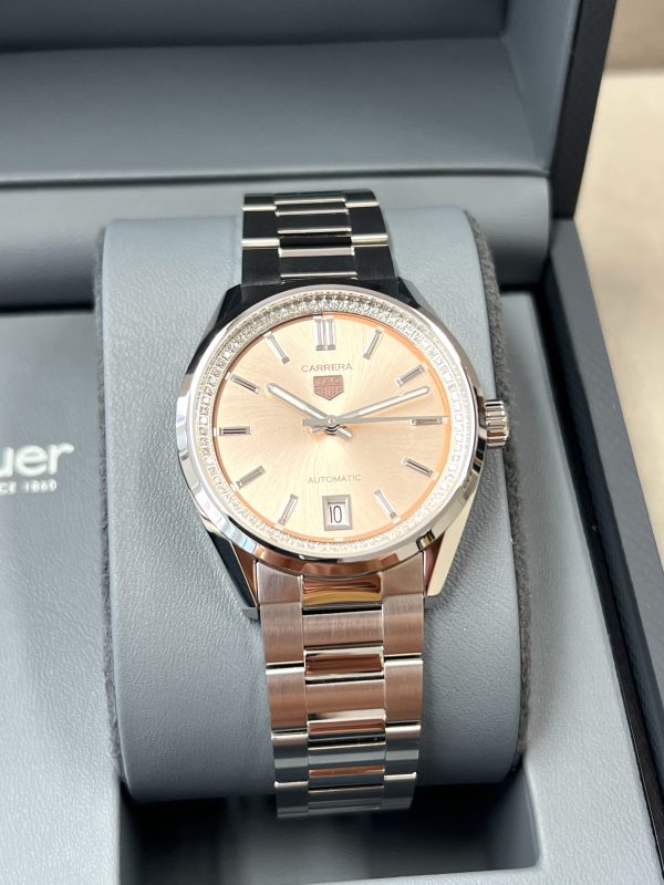 TAG Heuer Carrera Date 36mm mit Diamanten 9