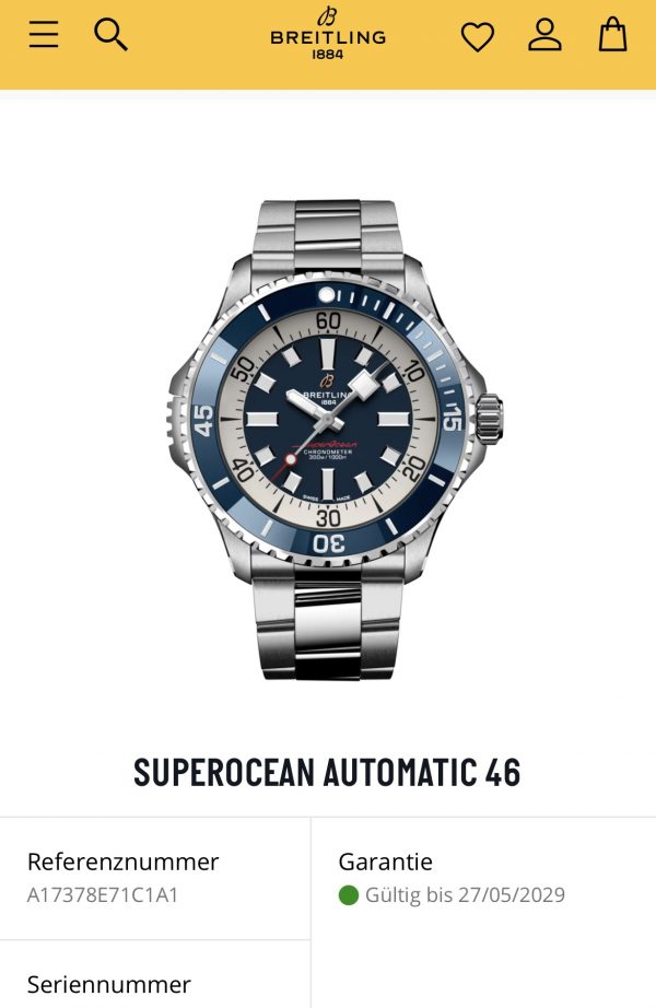 Breitling Superocean Automatic 46 14