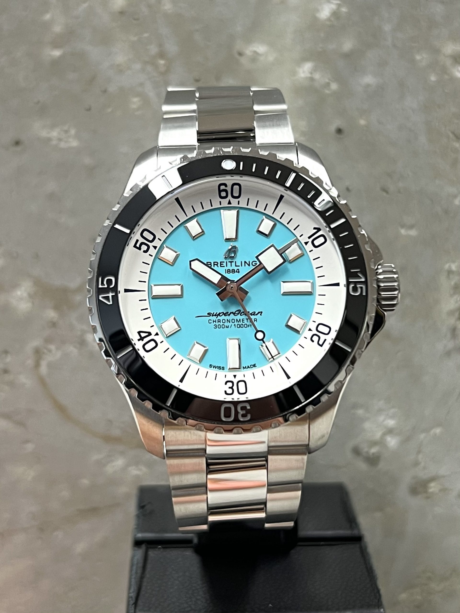 Breitling SUPEROCEAN AUTOMATIC 44 türkis 2