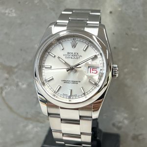 Rolex Datejust 36 "silbernes Zifferblatt"