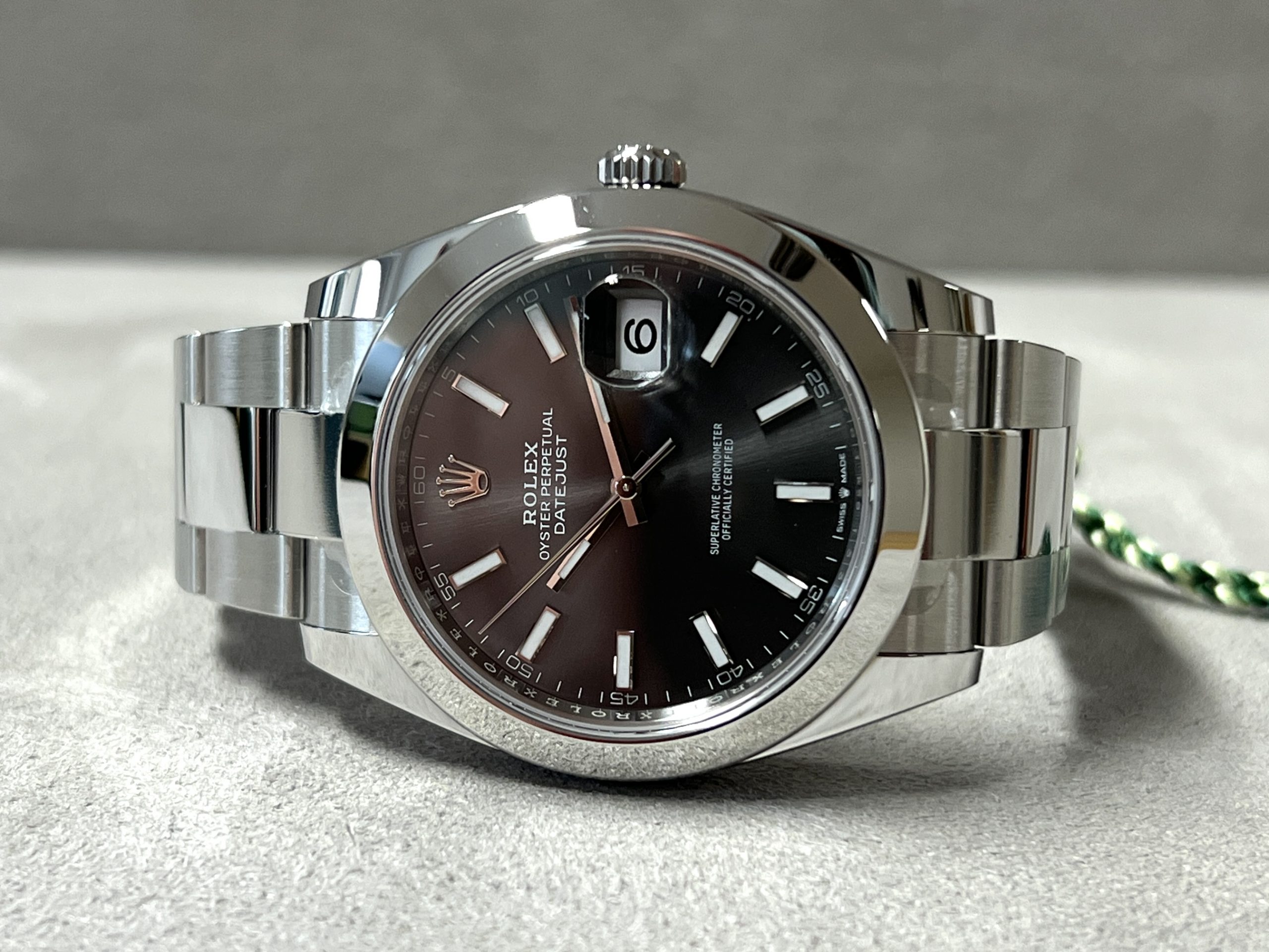 Rolex Datejust 41 "rhodium Zifferblatt" 10