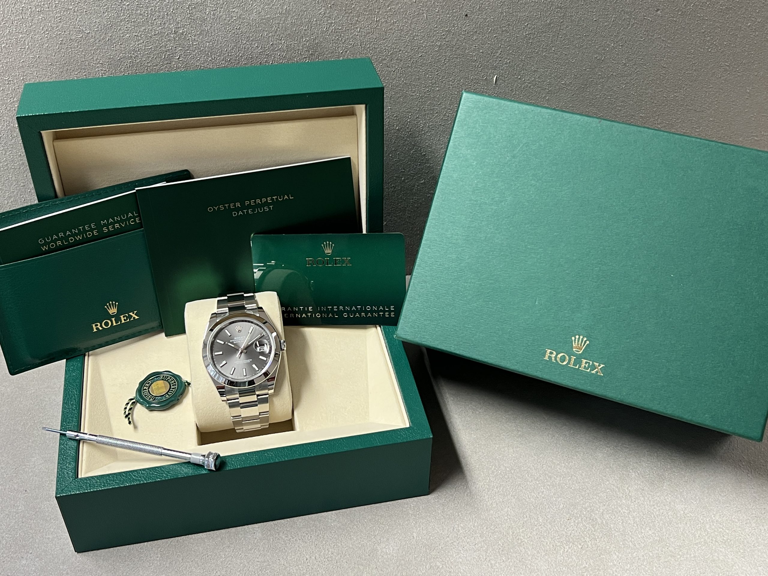 Rolex Datejust 41 "rhodium Zifferblatt" 15