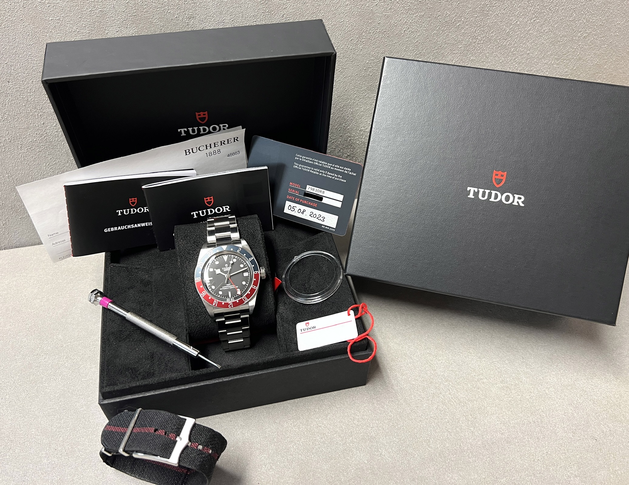 Tudor Black Bay GMT "Pepsi" 12