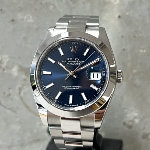 Rolex Datejust 41 blaues Zifferblatt