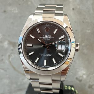 Rolex Datejust 41 "rhodium Zifferblatt"