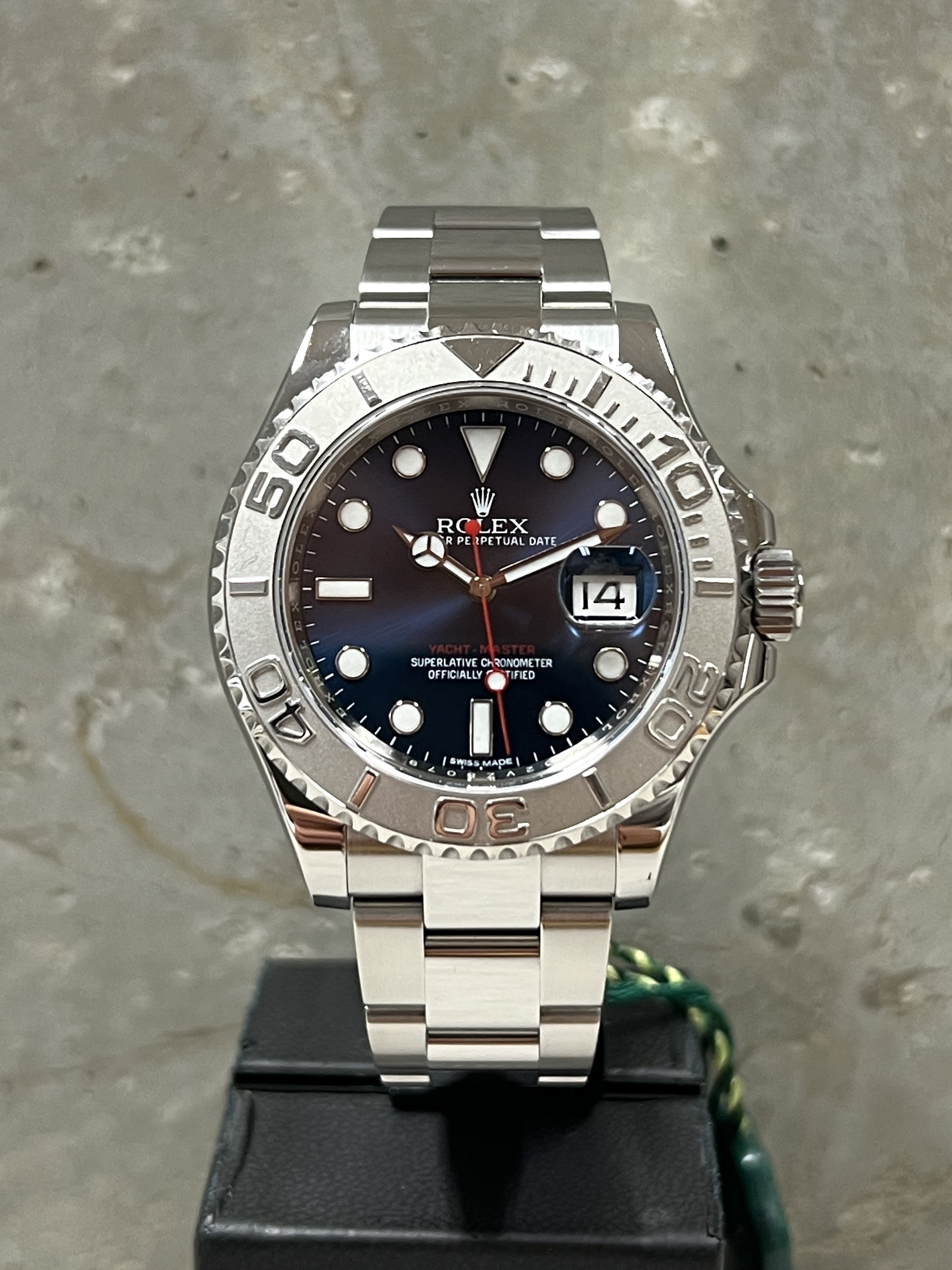 Rolex Yachtmaster 40 "blaues Zifferblatt" 2