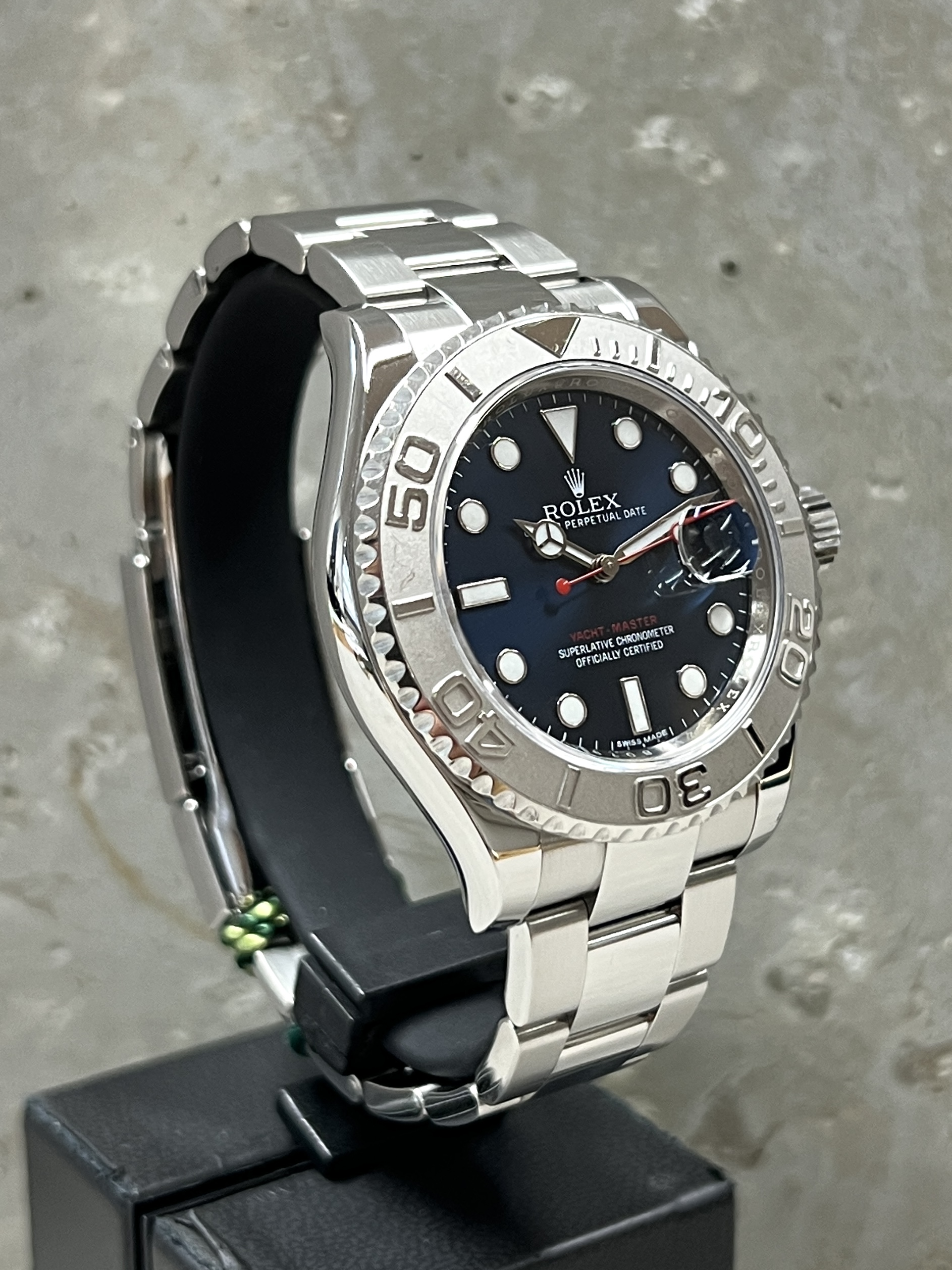 Rolex Yachtmaster 40 "blaues Zifferblatt" 6