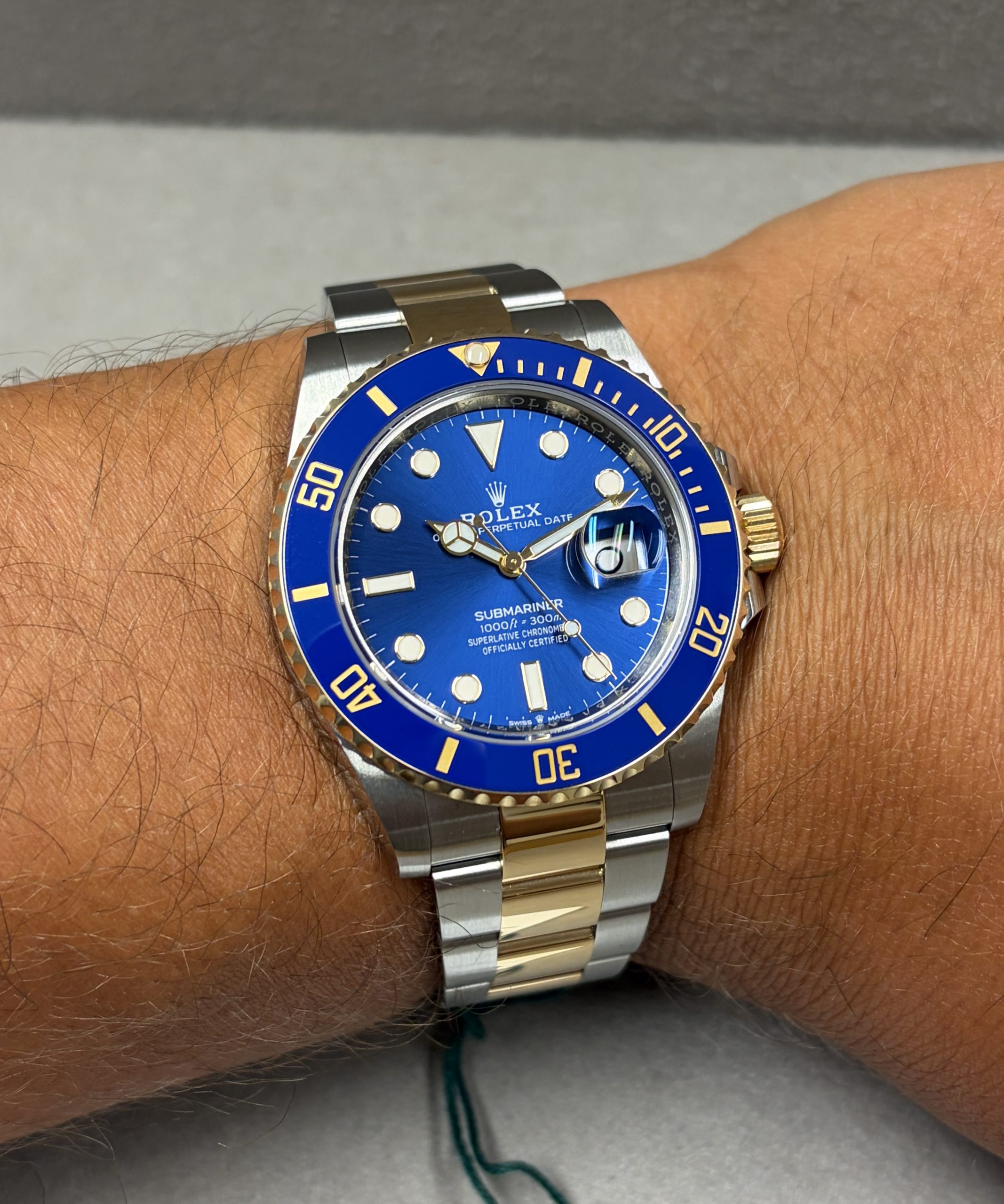 Rolex Submariner Date Stahl/Gold "Blusy" 10