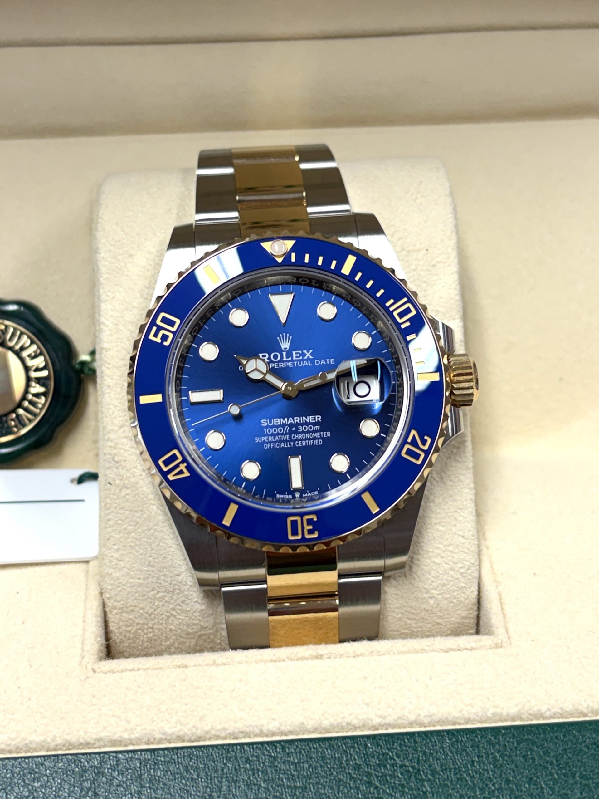 Rolex Submariner Date Stahl/Gold "Blusy" 13