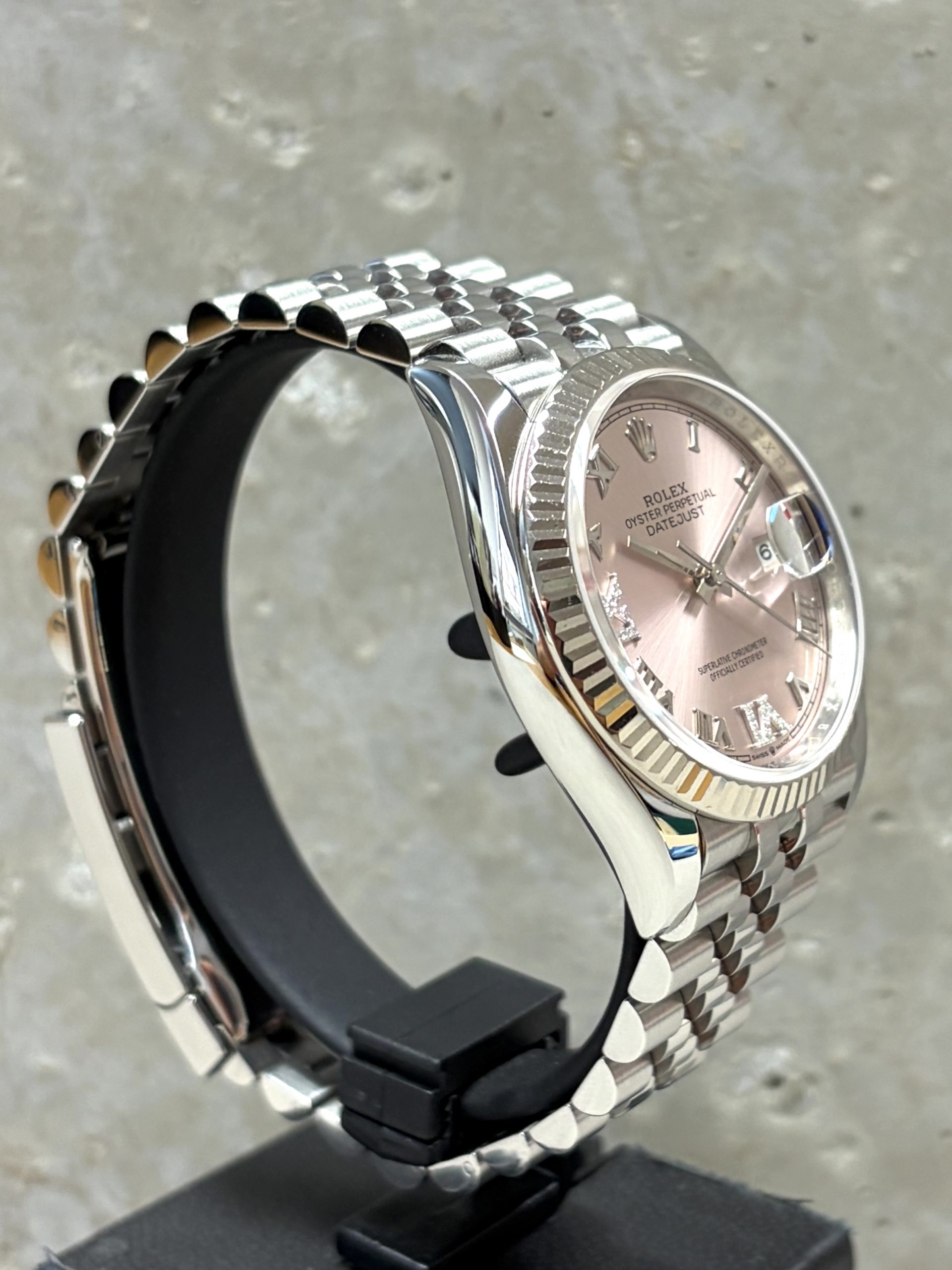 Rolex Datejust 36 "pink-Diamanten Zifferblatt" 4