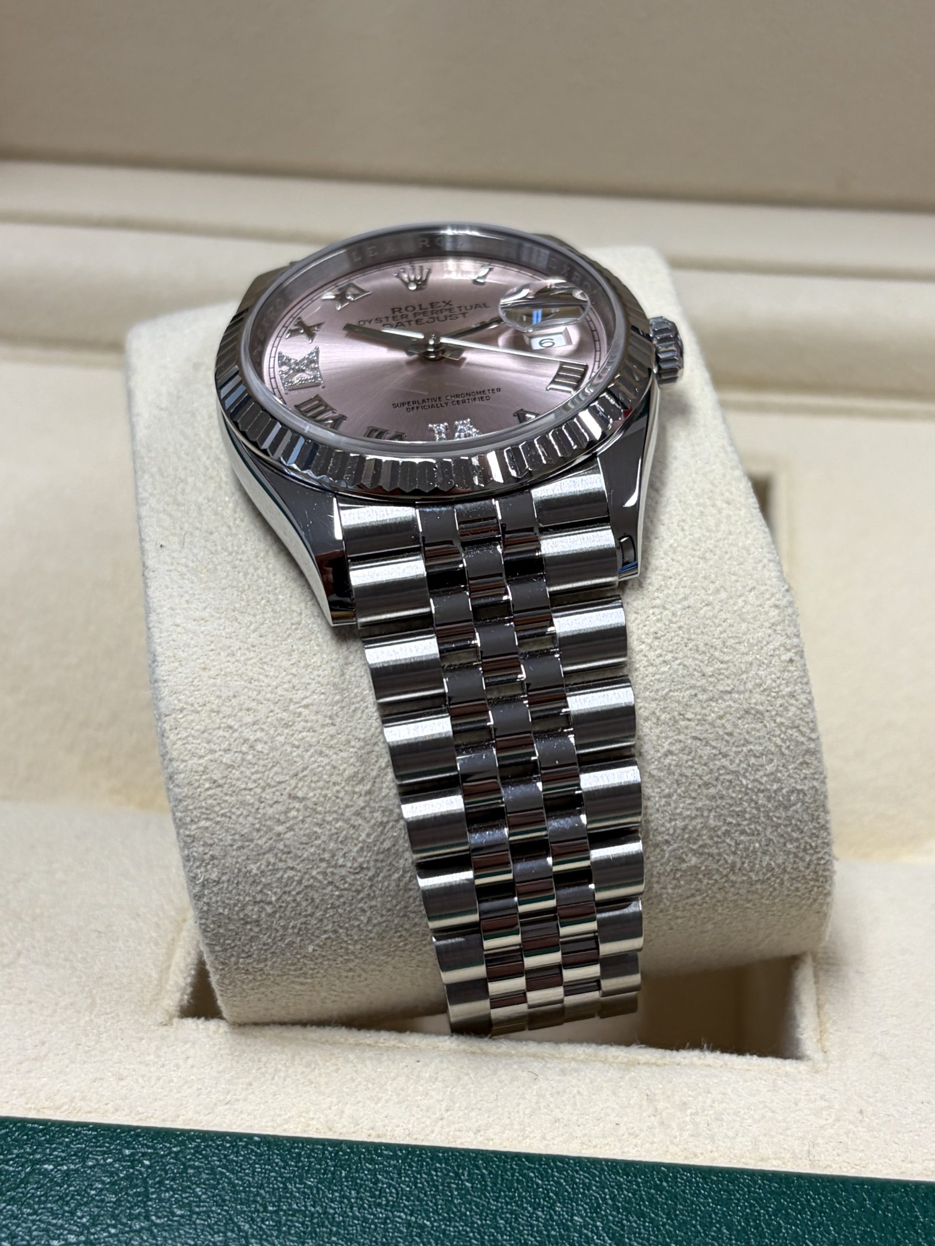 Rolex Datejust 36 "pink-Diamanten Zifferblatt" 10