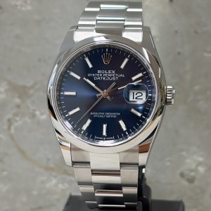 Rolex Datejust 36 "blaues Zifferblatt"