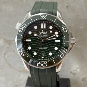Omega Seamaster Diver 300M Co-Axial "grün"
