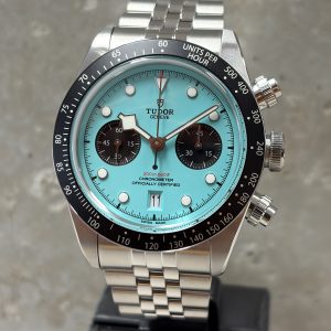 Tudor Black Bay Chrono "Flamingo Blue"