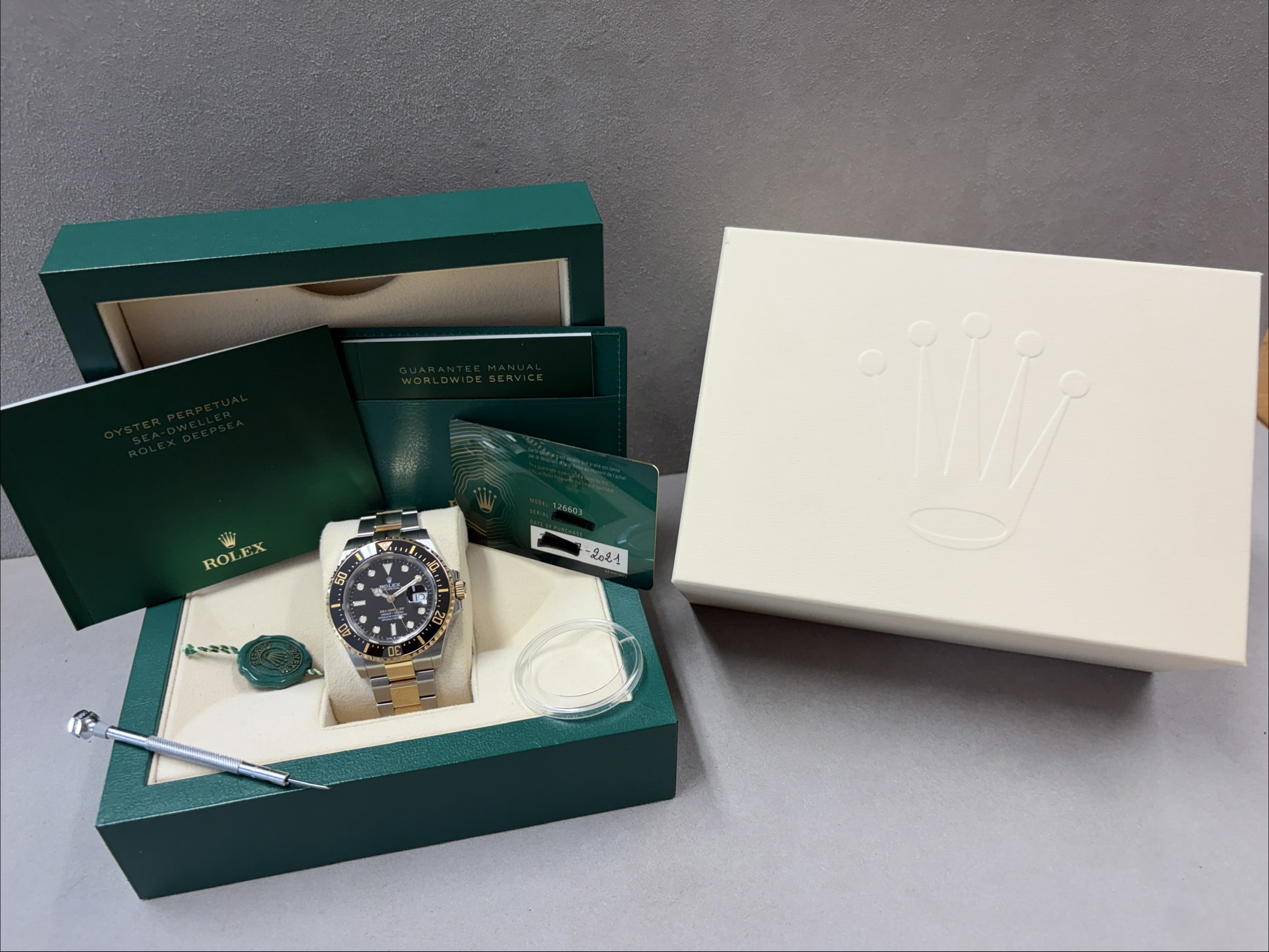 Rolex Sea-Dweller 43mm Stahl/Gold 13