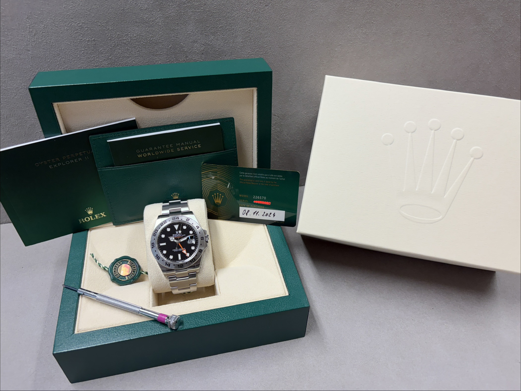 Rolex Explorer II GMT 15