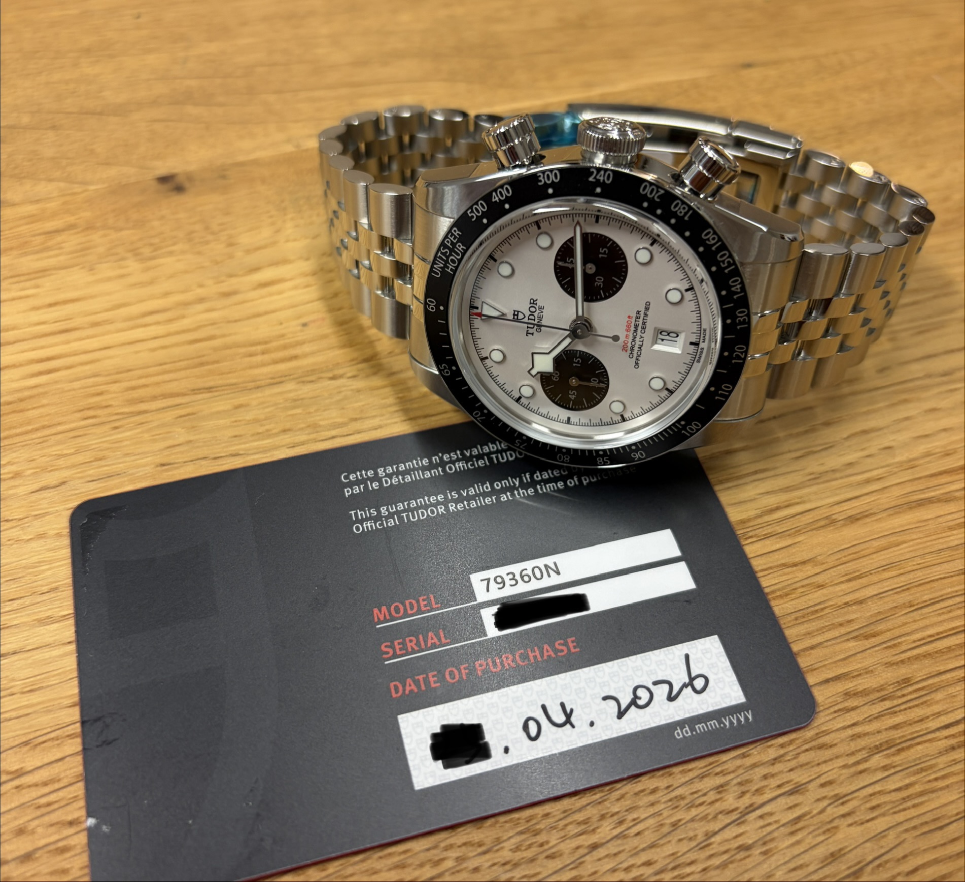 Tudor Black Bay Chrono "Panda" 13