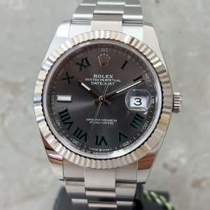 Rolex Datejust 41 "Wimbledon Zifferblatt/Weißgoldlünette"