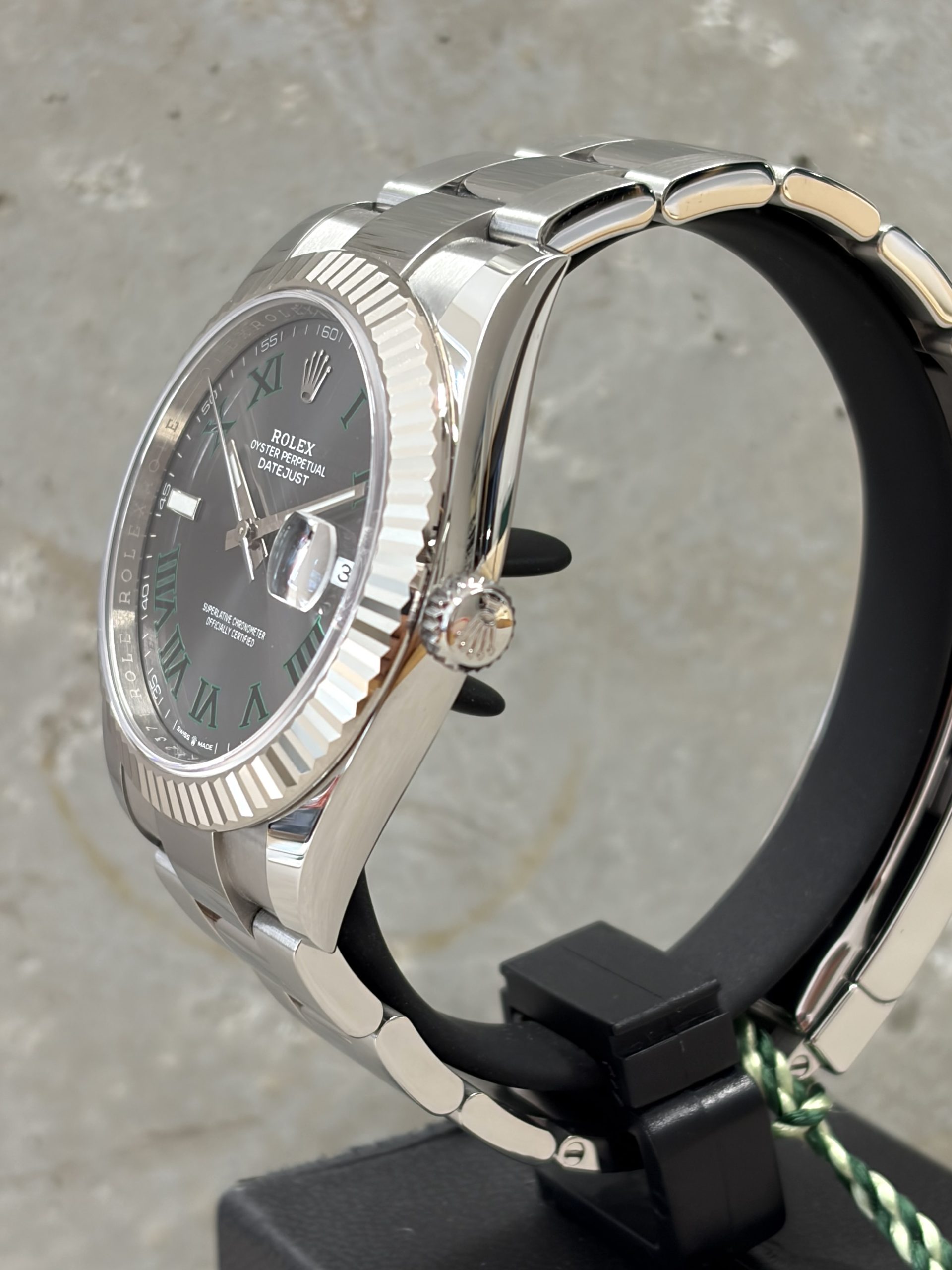 Rolex Datejust 41 "Wimbledon Zifferblatt/Weißgoldlünette" 3