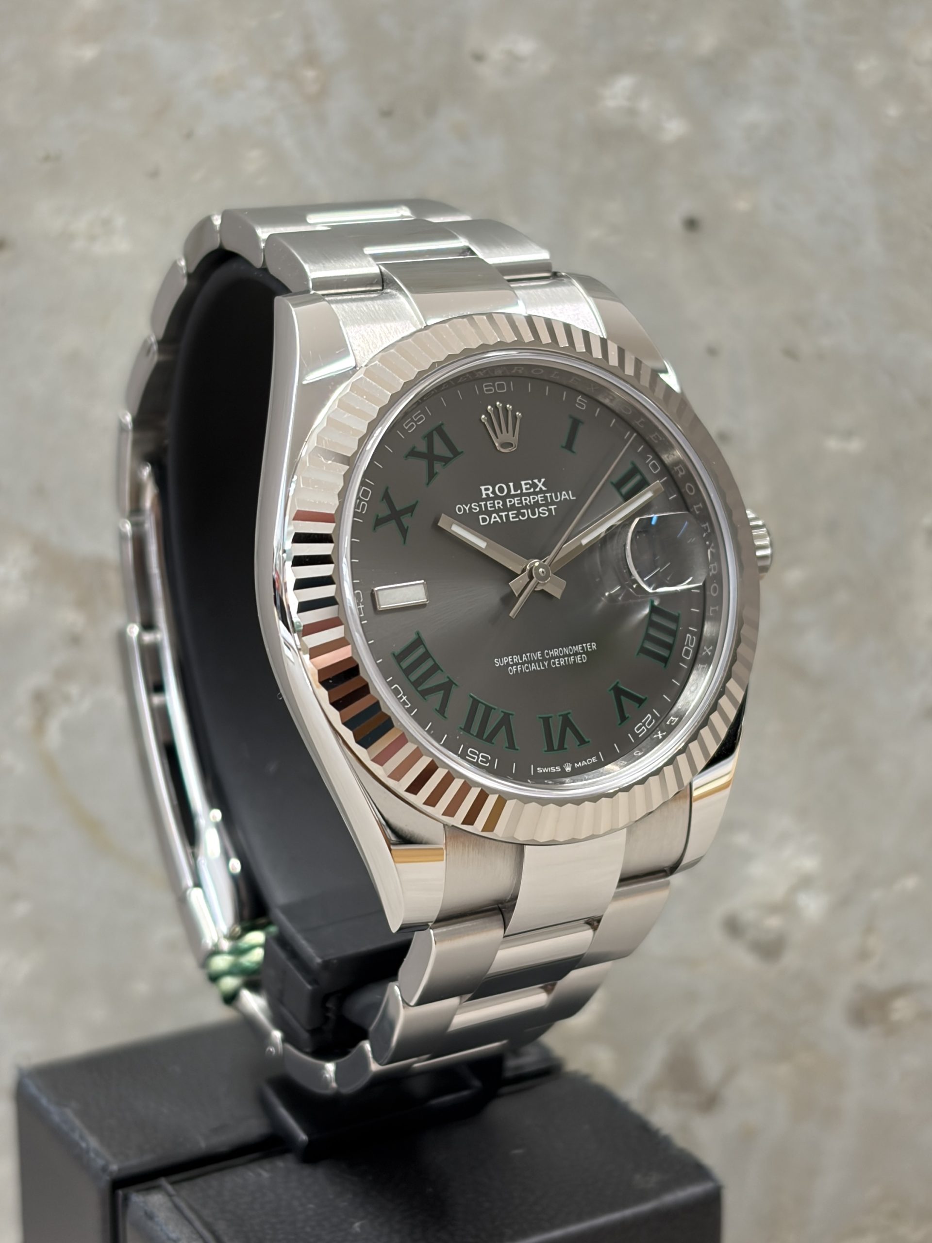 Rolex Datejust 41 "Wimbledon Zifferblatt/Weißgoldlünette" 6