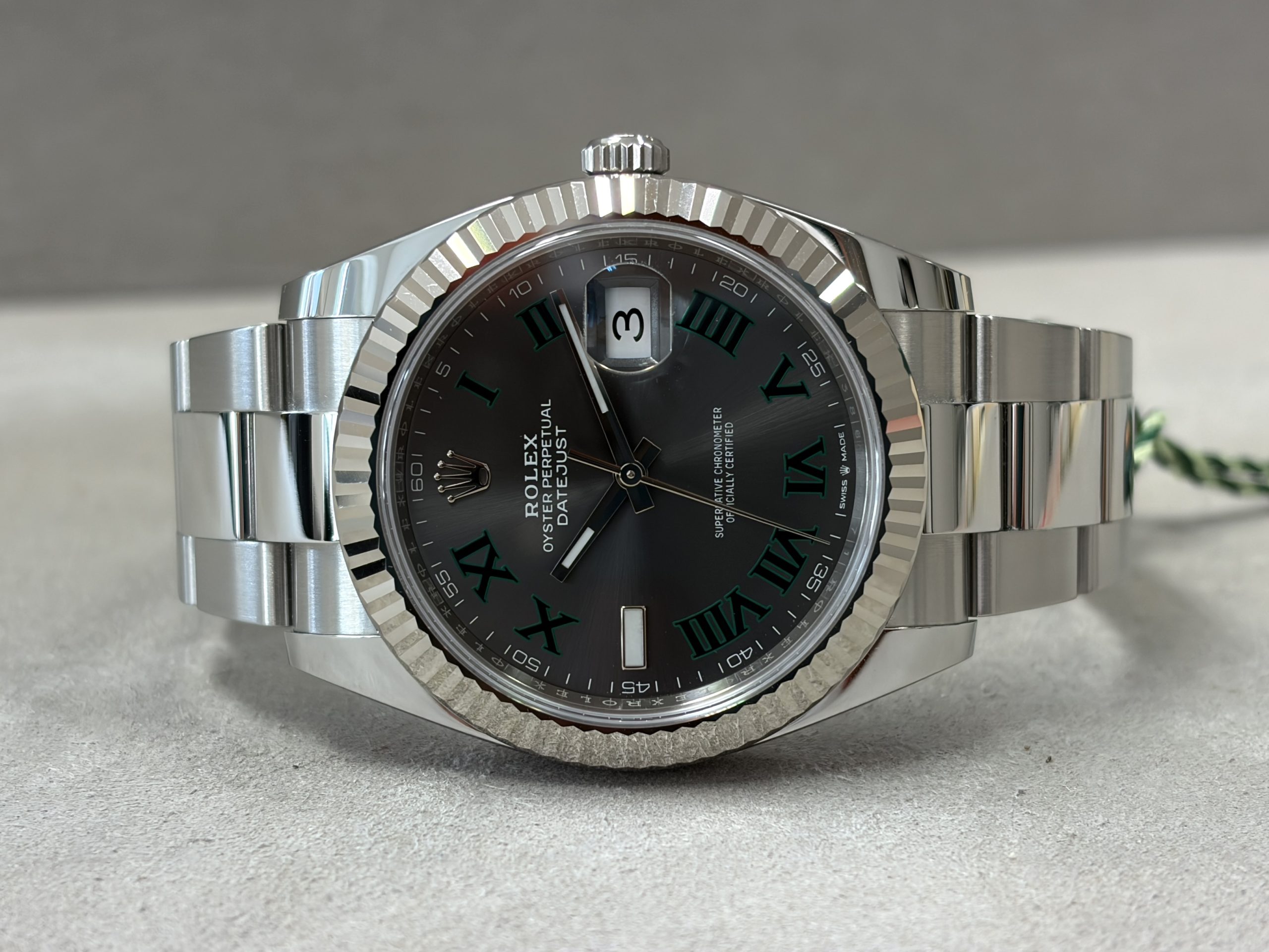 Rolex Datejust 41 "Wimbledon Zifferblatt/Weißgoldlünette" 7