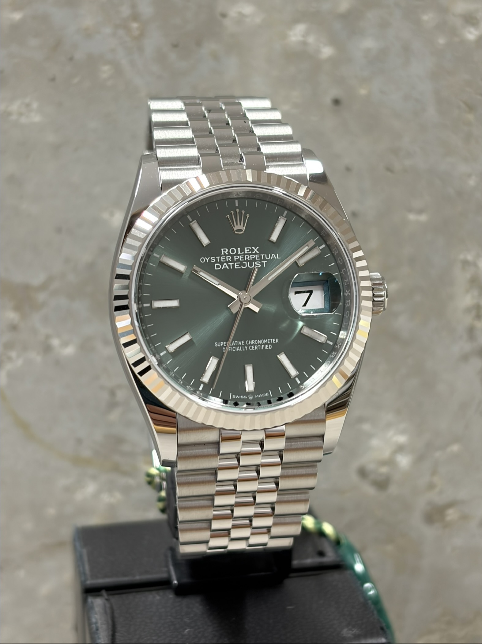 Rolex Datejust 36 "mint grünes Zifferblatt" 1