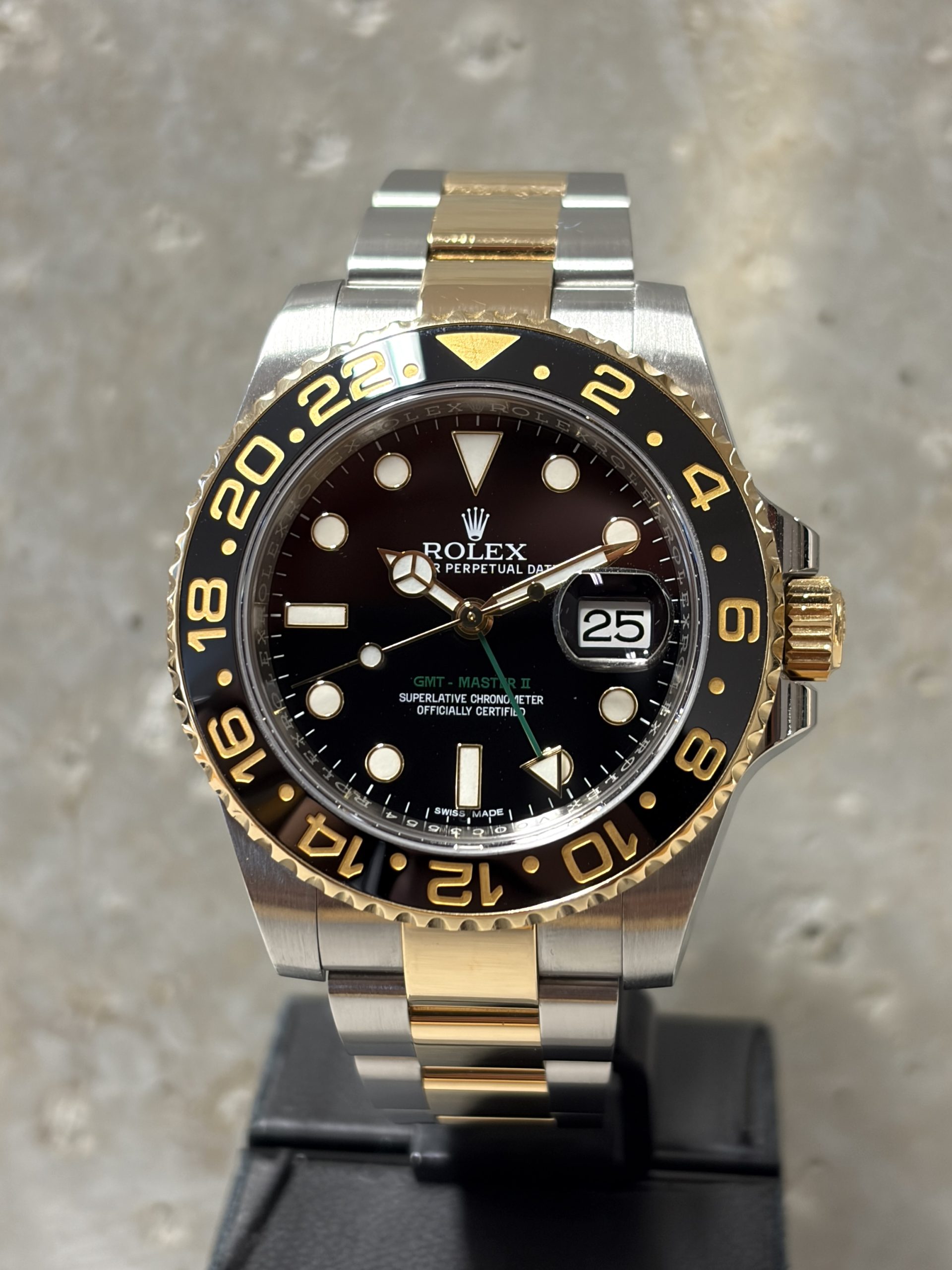 Rolex GMT Master II Stahl/Gold