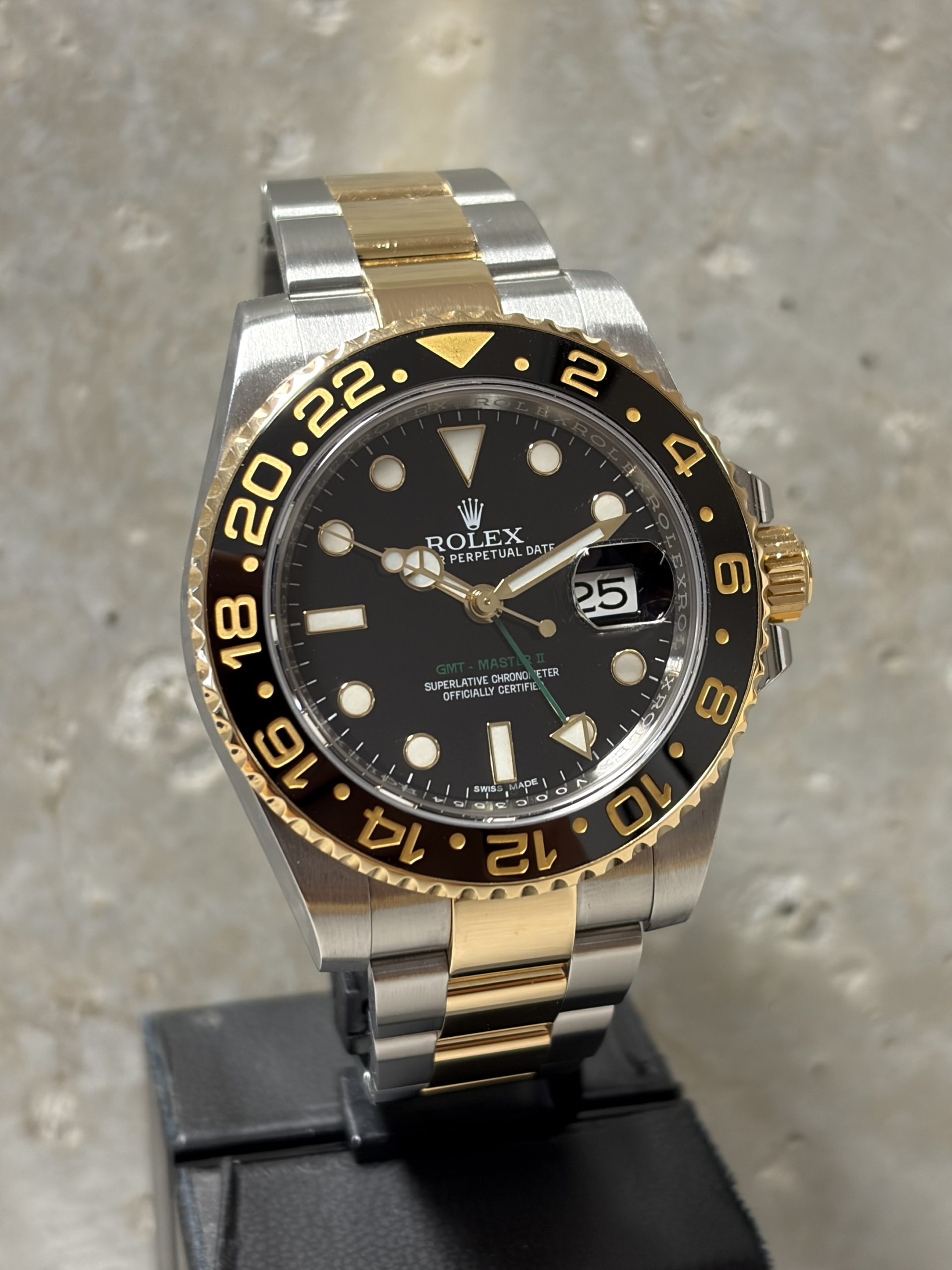 Rolex GMT Master II Stahl/Gold 1