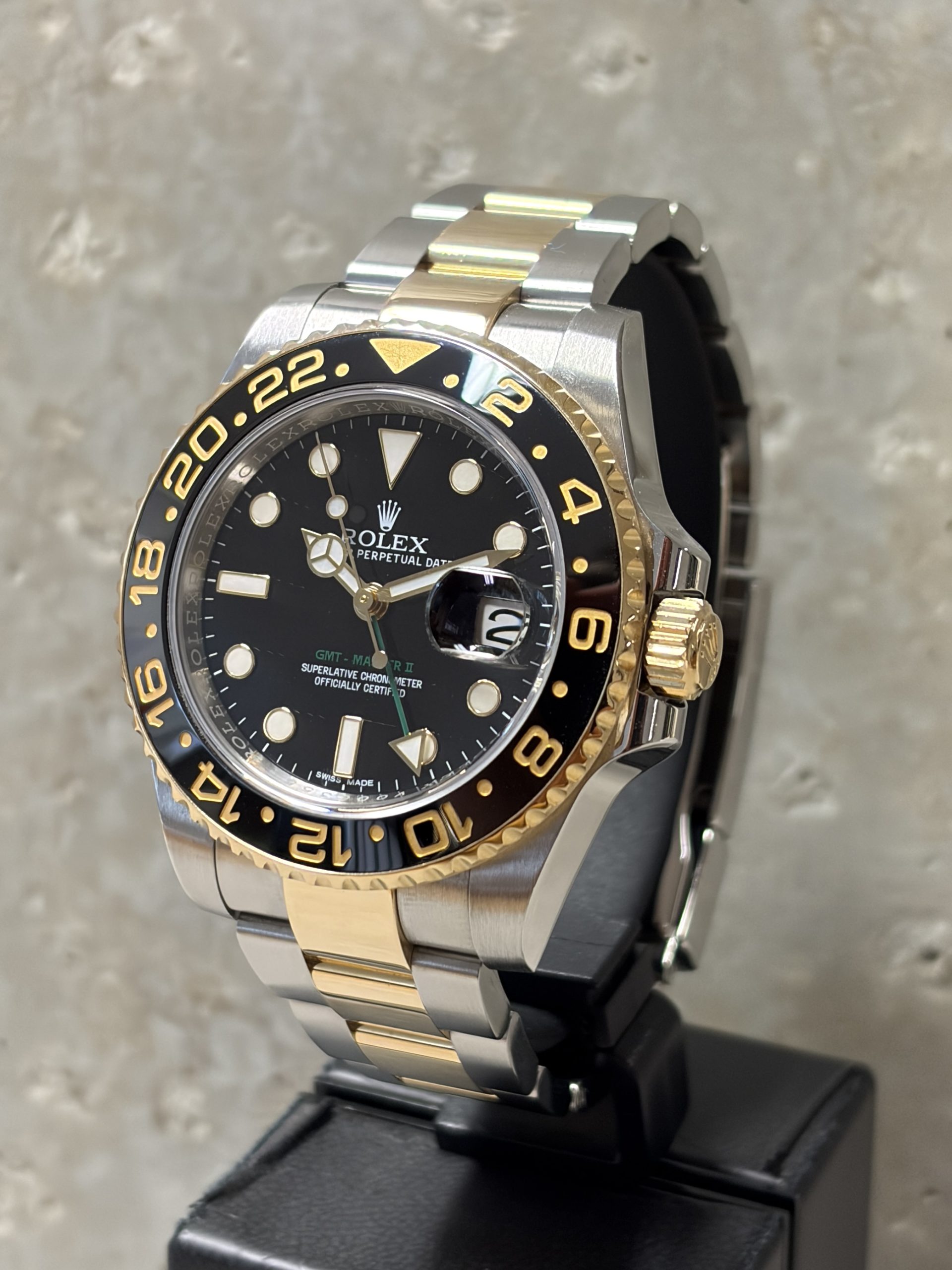 Rolex GMT Master II Stahl/Gold 2