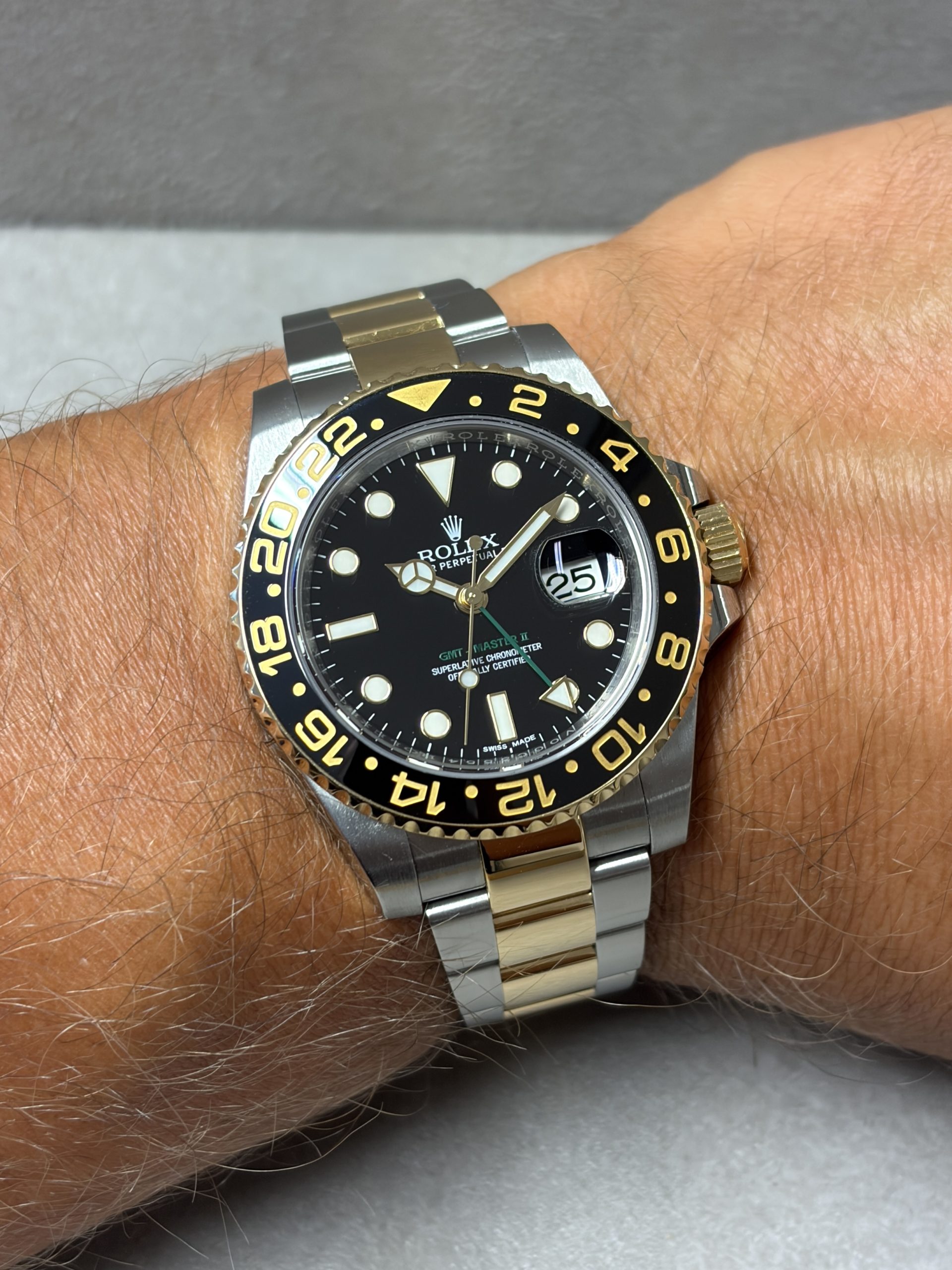 Rolex GMT Master II Stahl/Gold 5
