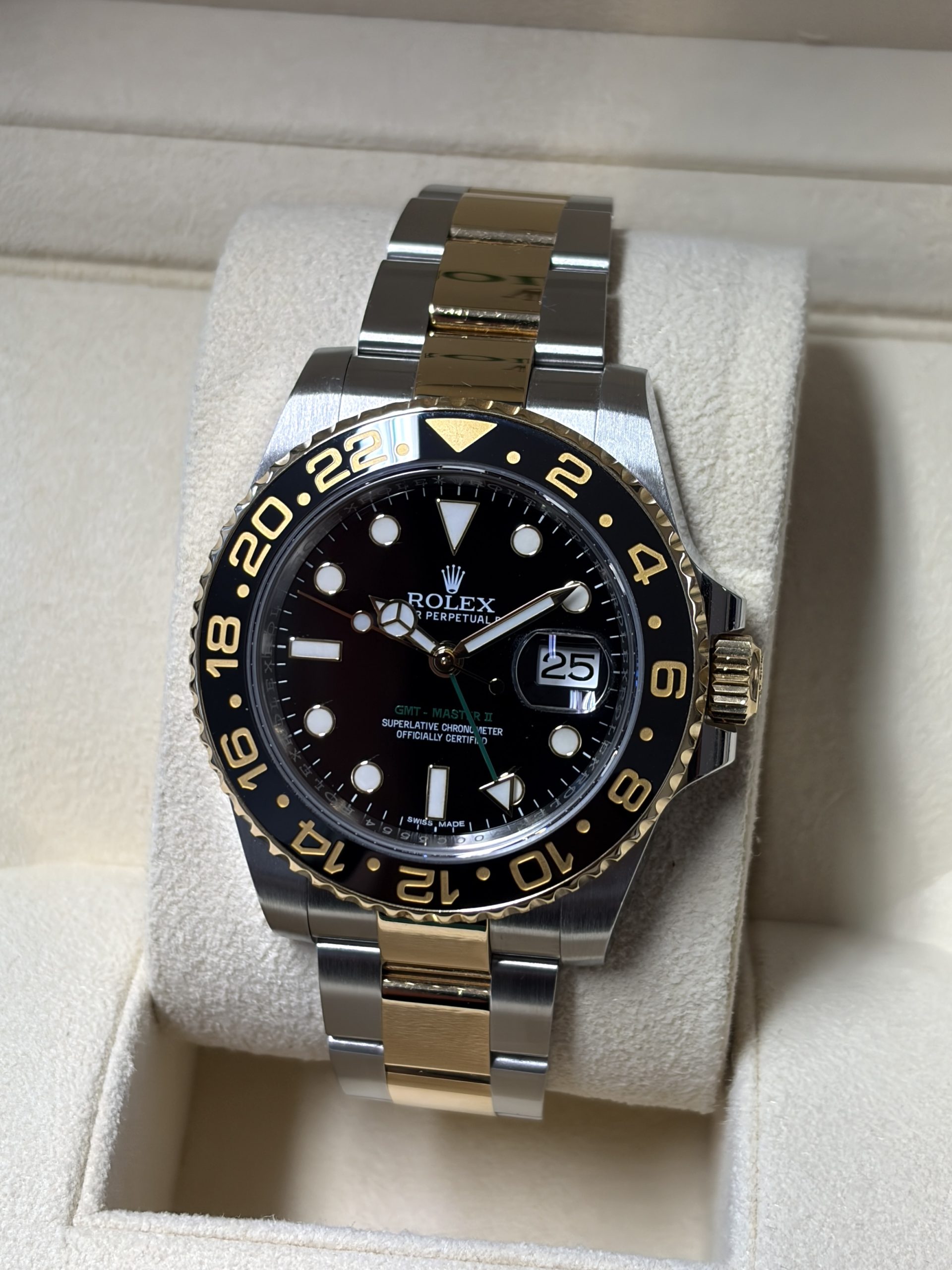 Rolex GMT Master II Stahl/Gold 13