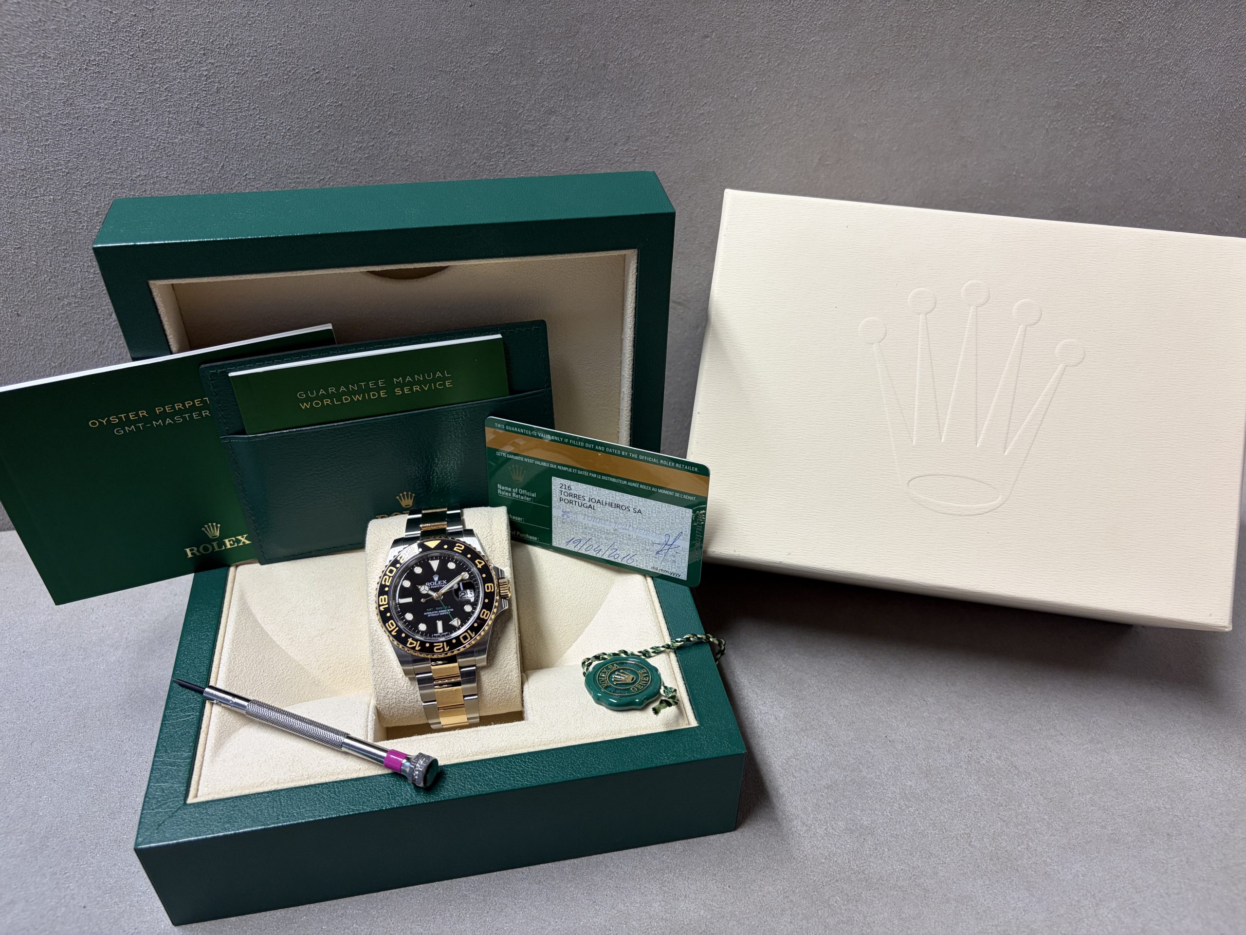 Rolex GMT Master II Stahl/Gold 14