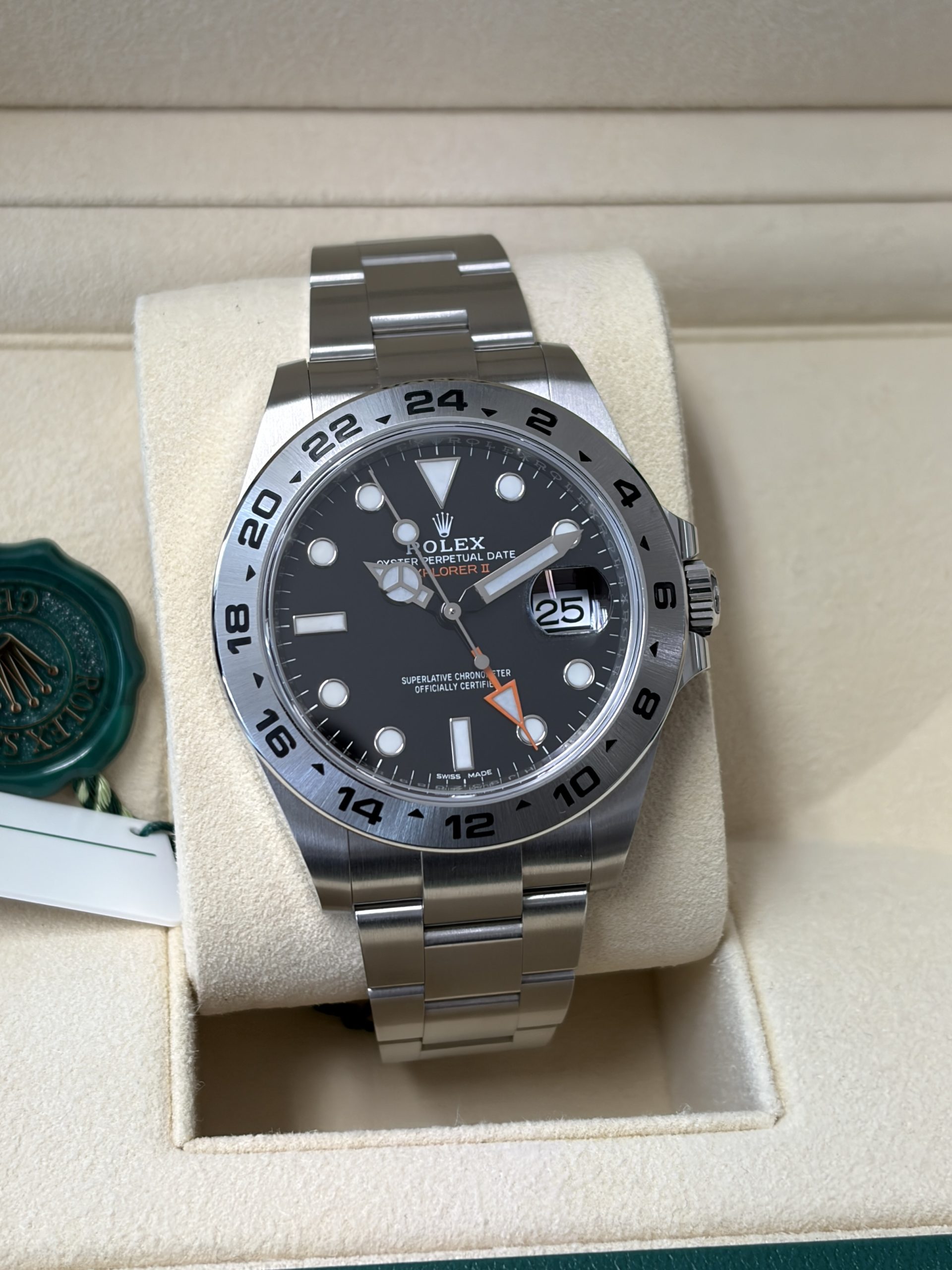 Rolex Explorer II GMT 12